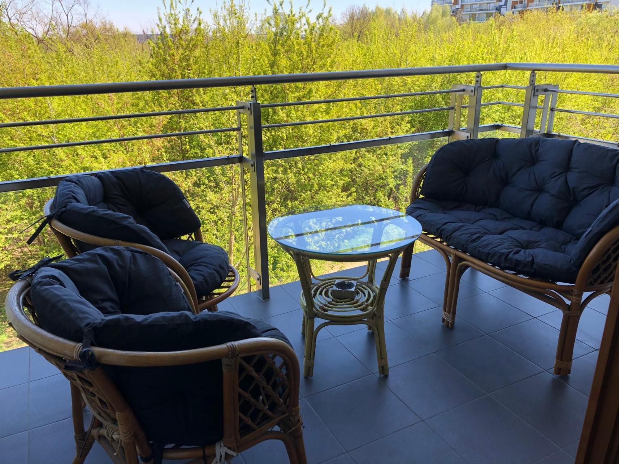 Apartament Mokotow Warschau Exterior foto