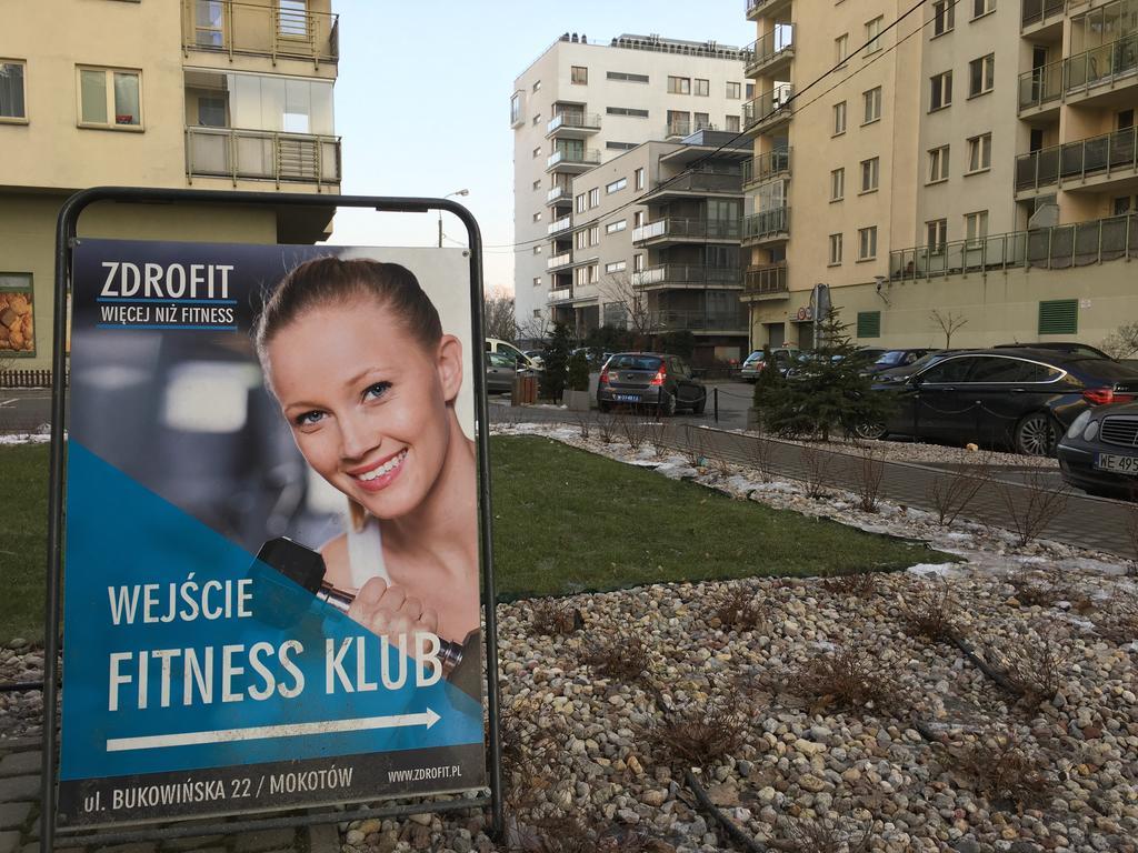 Apartament Mokotow Warschau Exterior foto